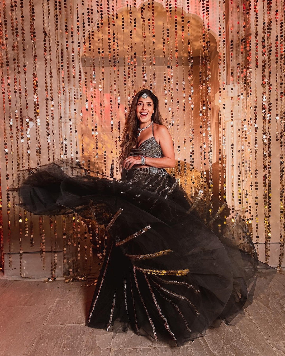 Bespoke Cocktail Party Wear Evening Wear Formal - Scintilla Flared Skirt